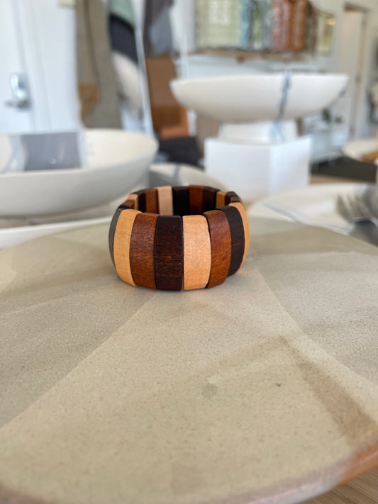 Wood Bangle Bracelet