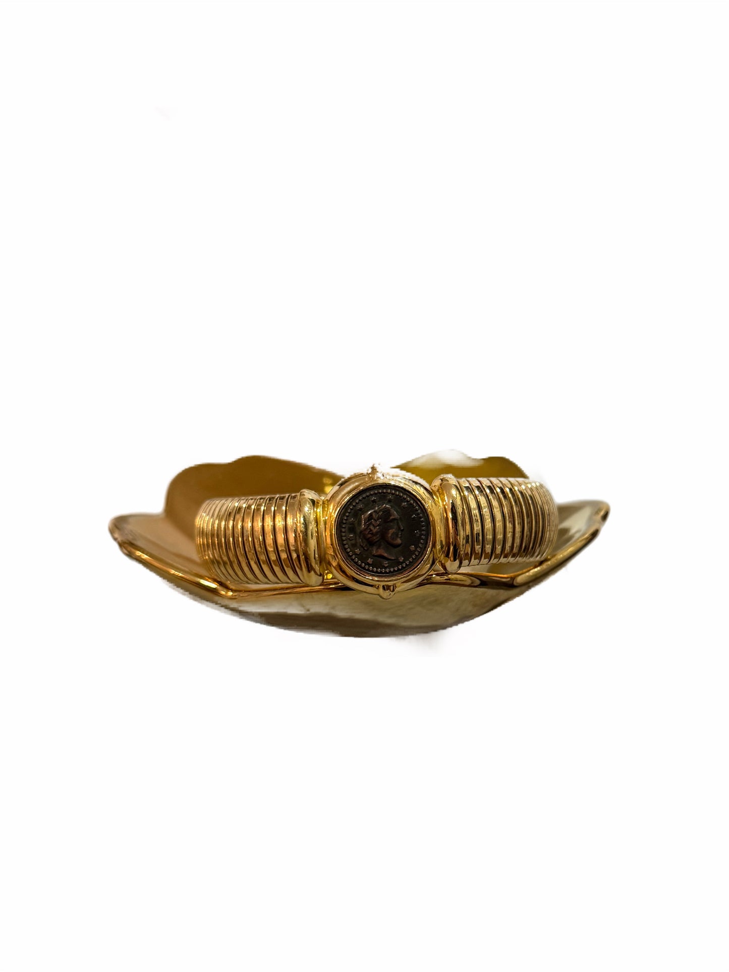 Vintage Coin Bangle Bracelet