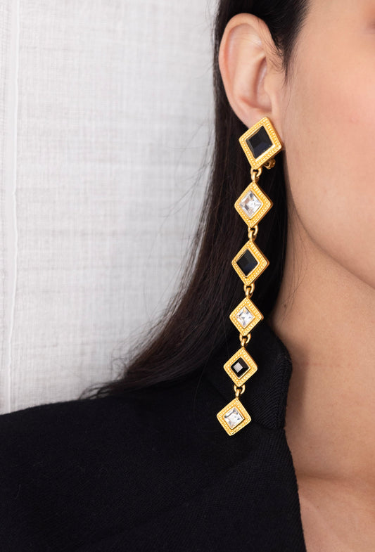 Vintage Ben Amun Long Earrings