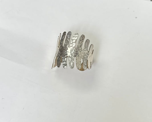 Silver Fish Cuff