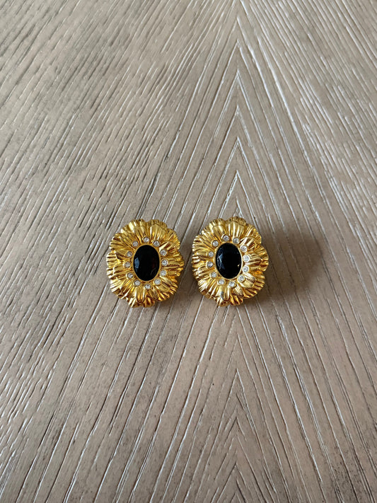 KJL Flower Earrings