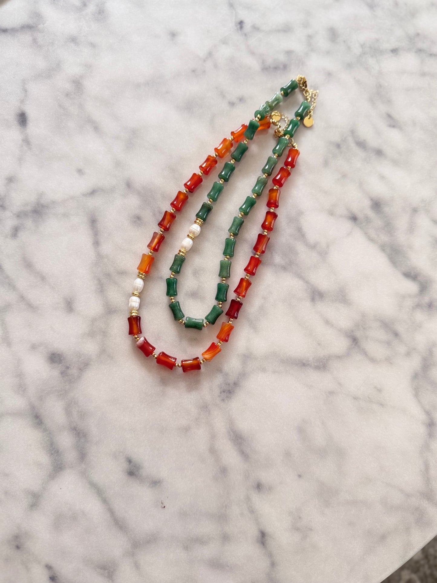 Pearl Beaded Necklace