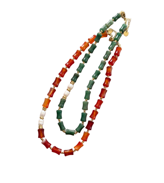 Pearl Beaded Necklace