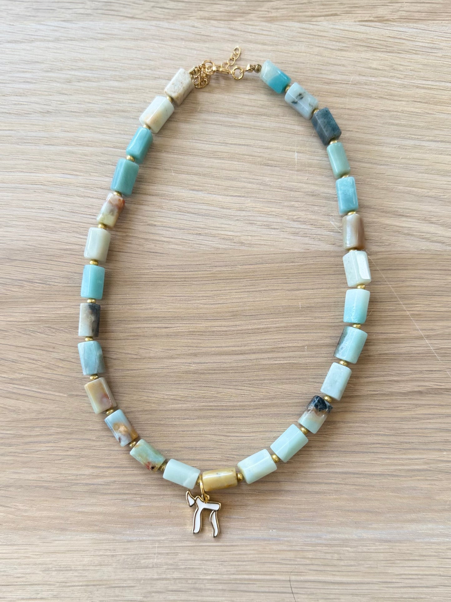 Beaded Chai Necklace