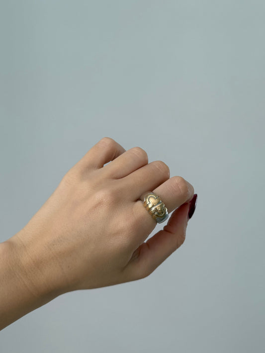 Vintage Parenthesis Ring