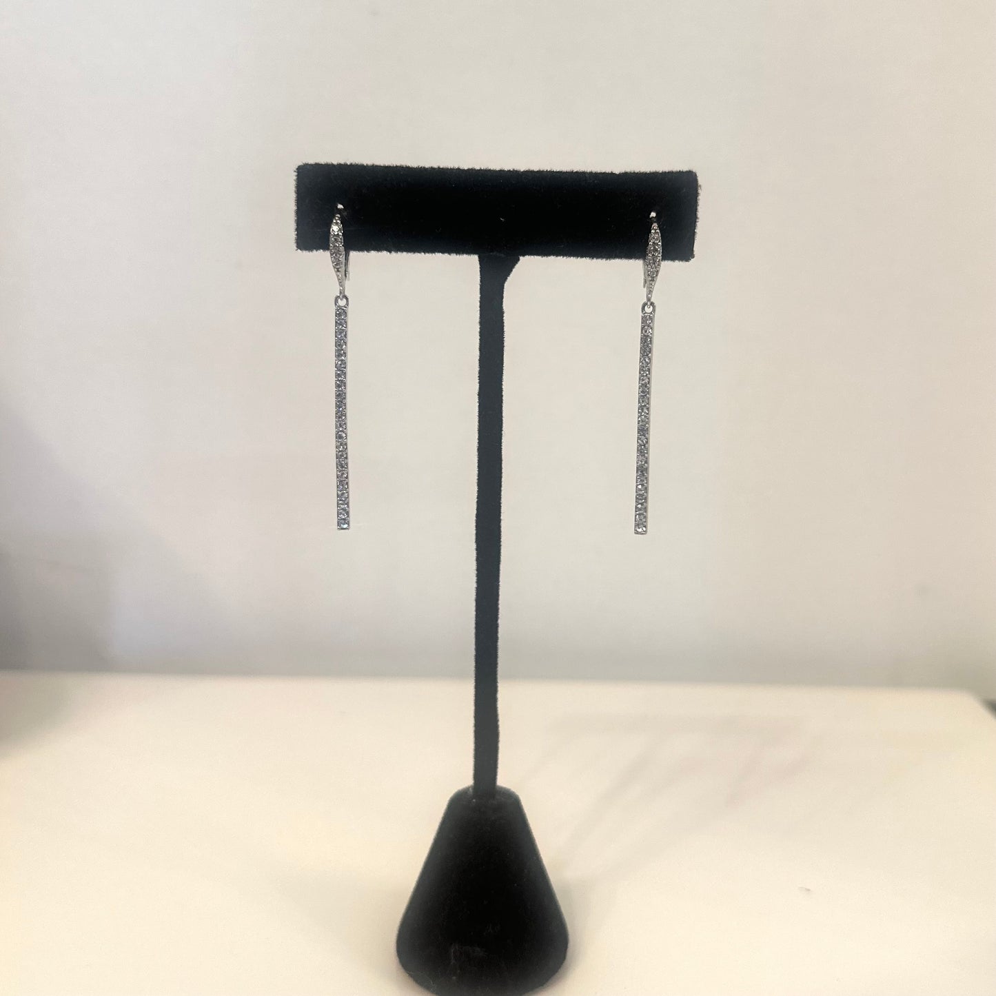 Givenchy Crystal Line Earrings