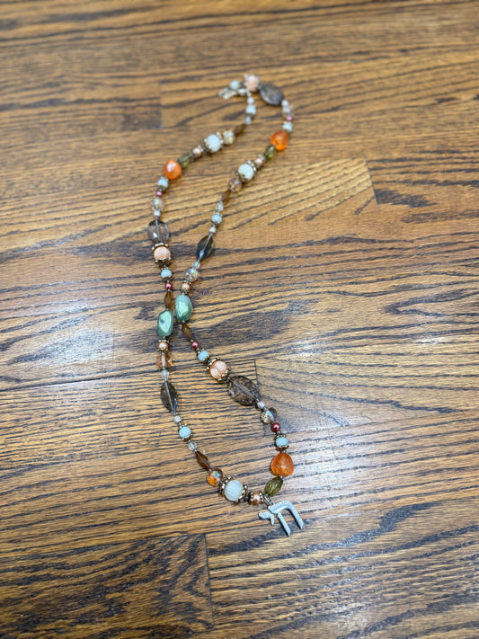 Beaded Chai Necklace