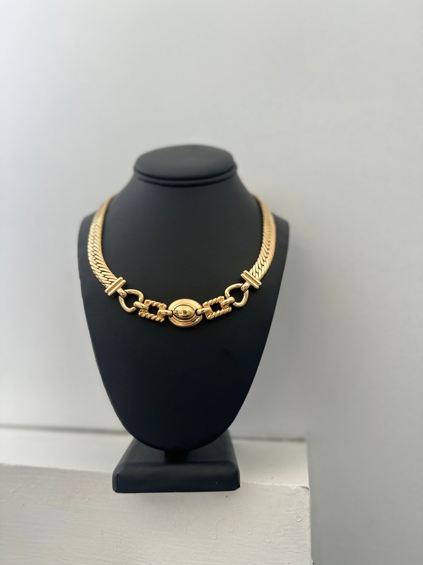 Givenchy Gold Collar Necklace