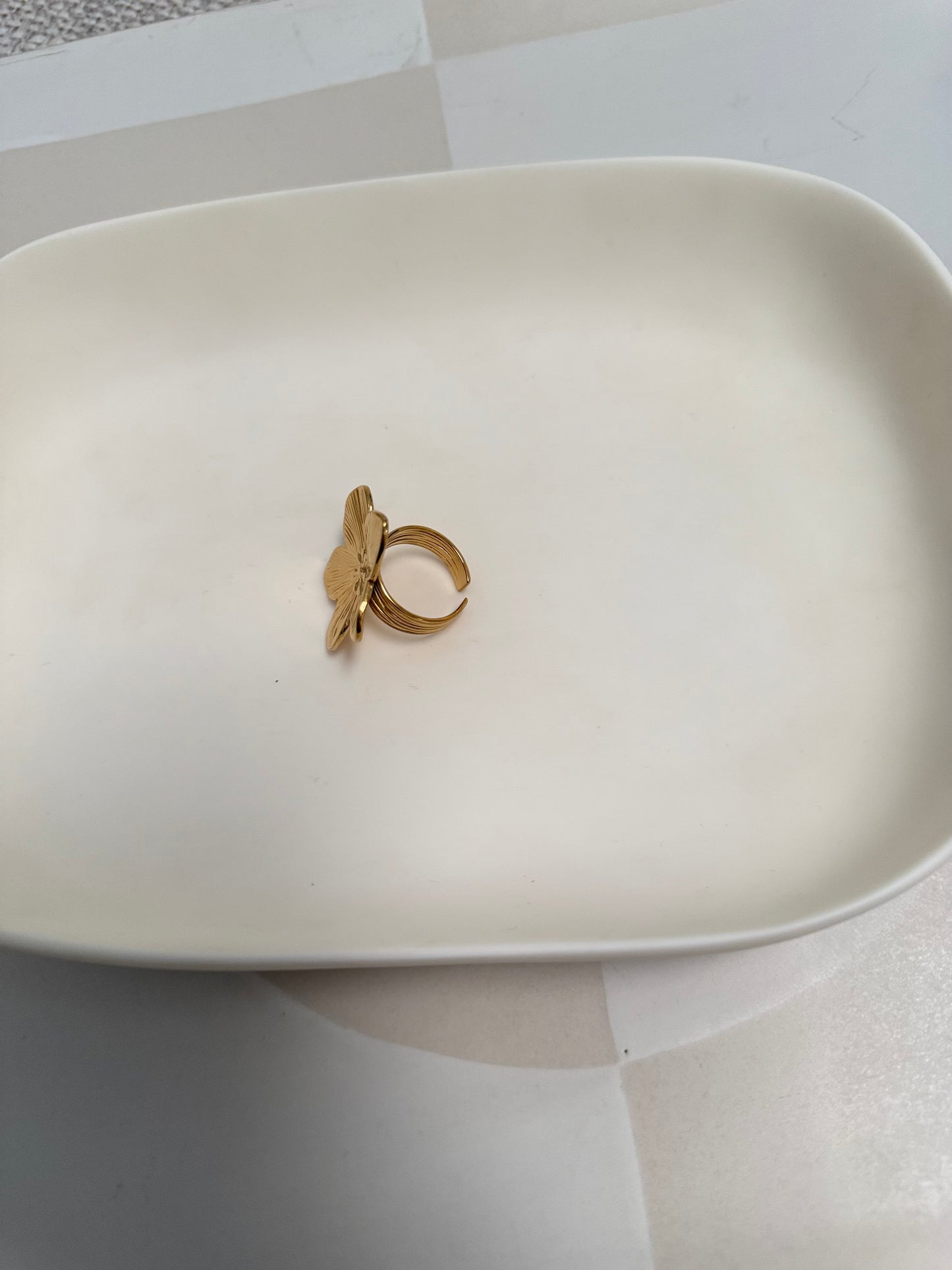Gold Flower Ring