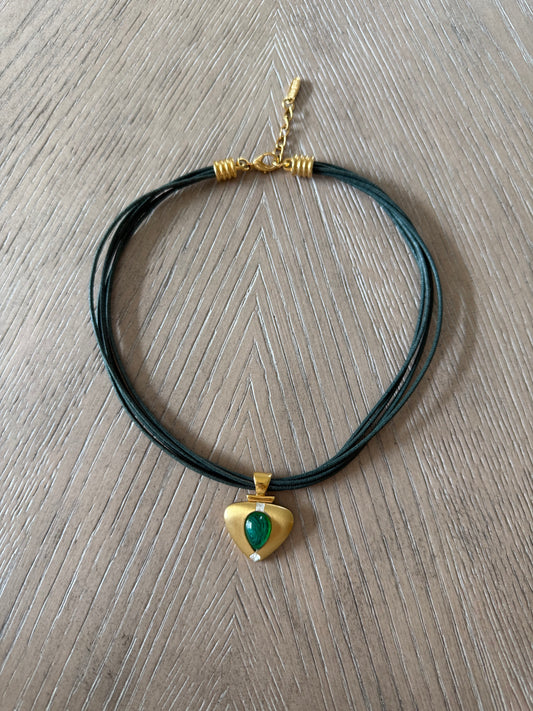 Vintage David Grau Cord Necklace