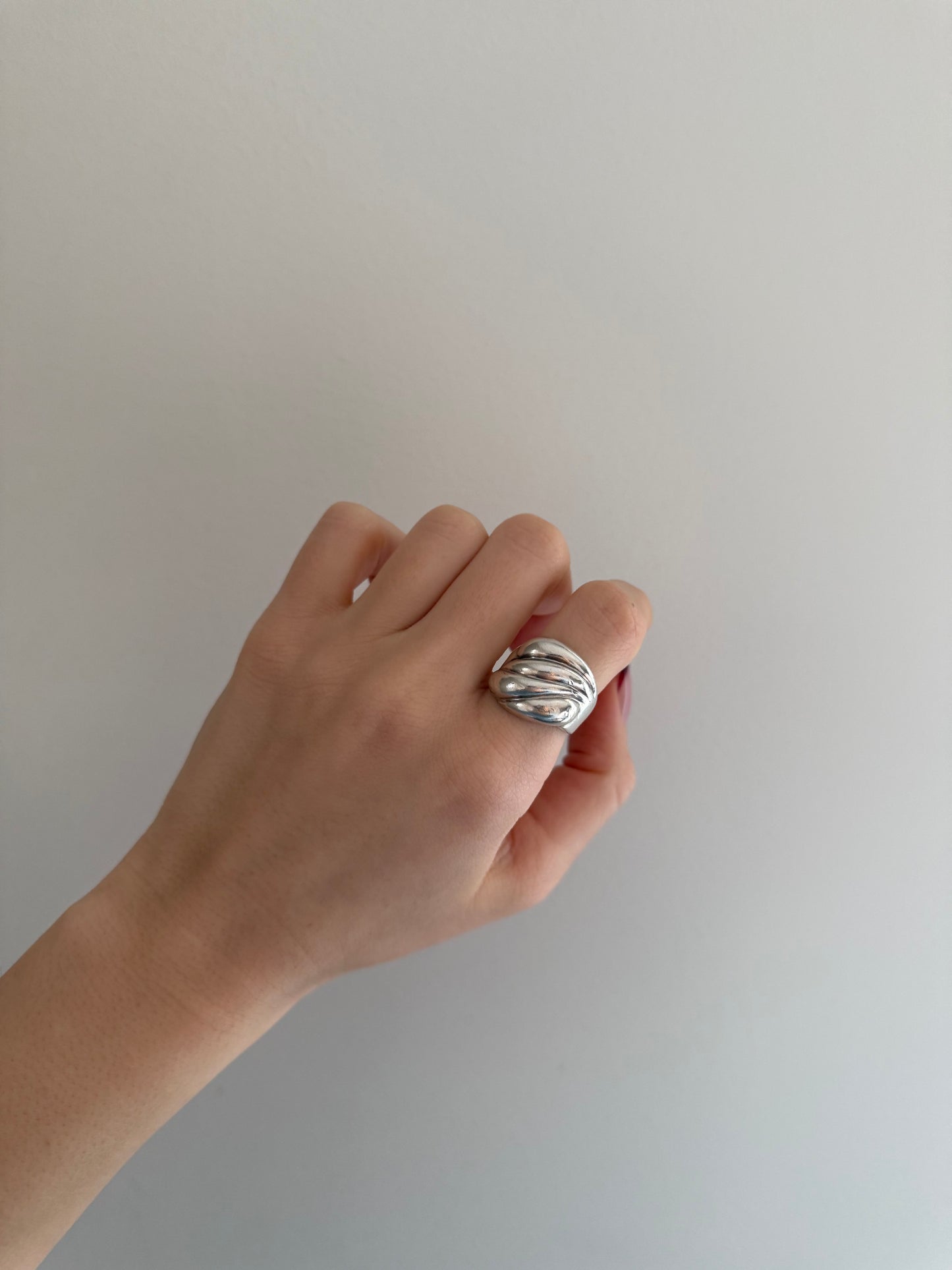 Vintage Retro Sterling Silver Ring