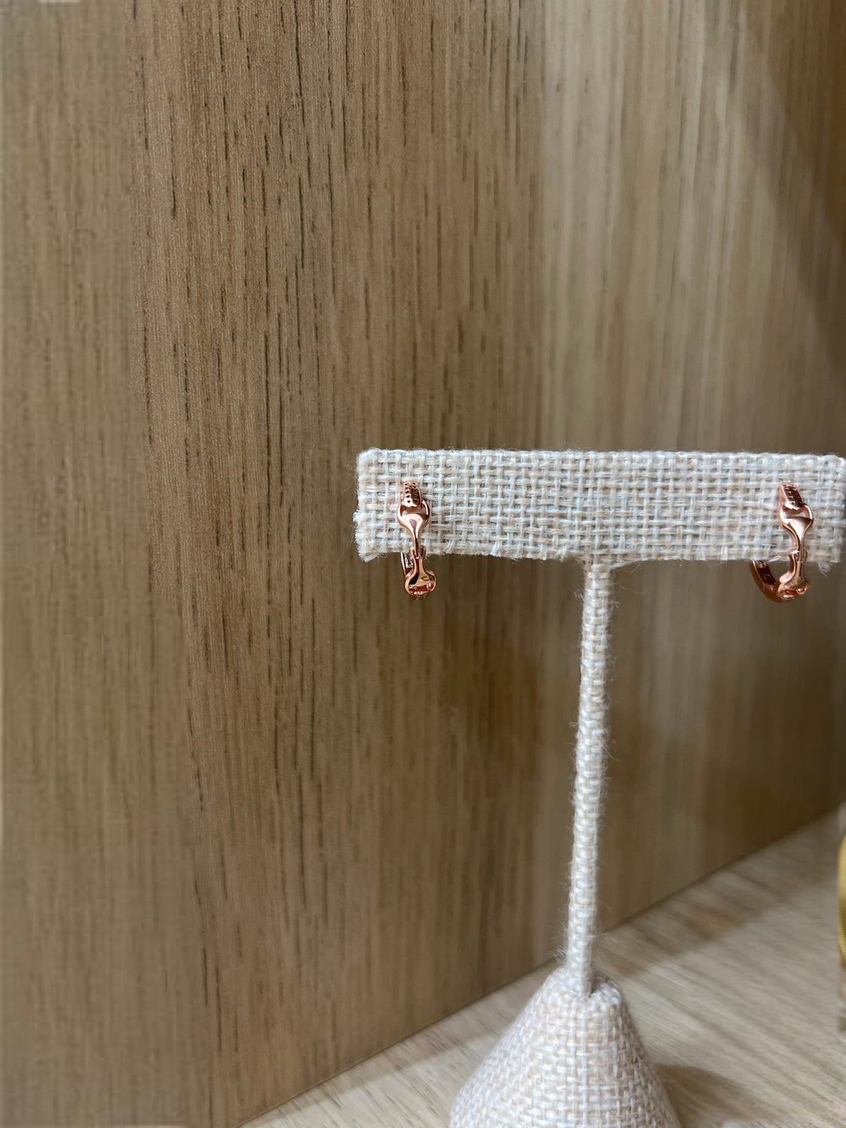 Horsebit  Mini Huggie Hoops