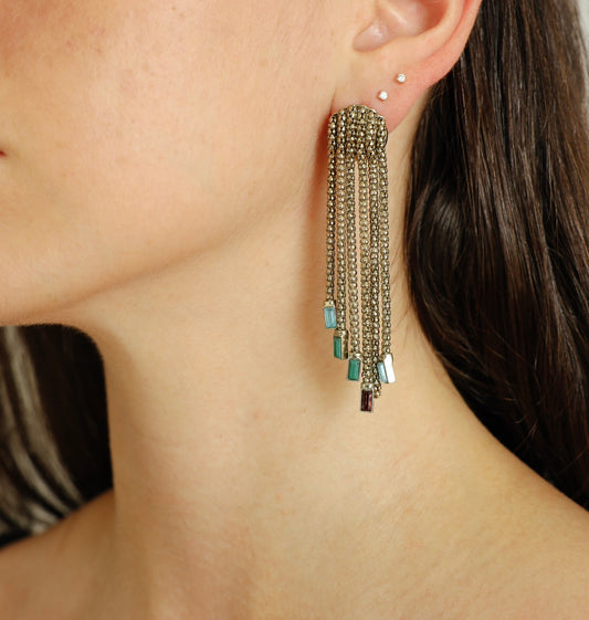 Silver Hanging Earrings