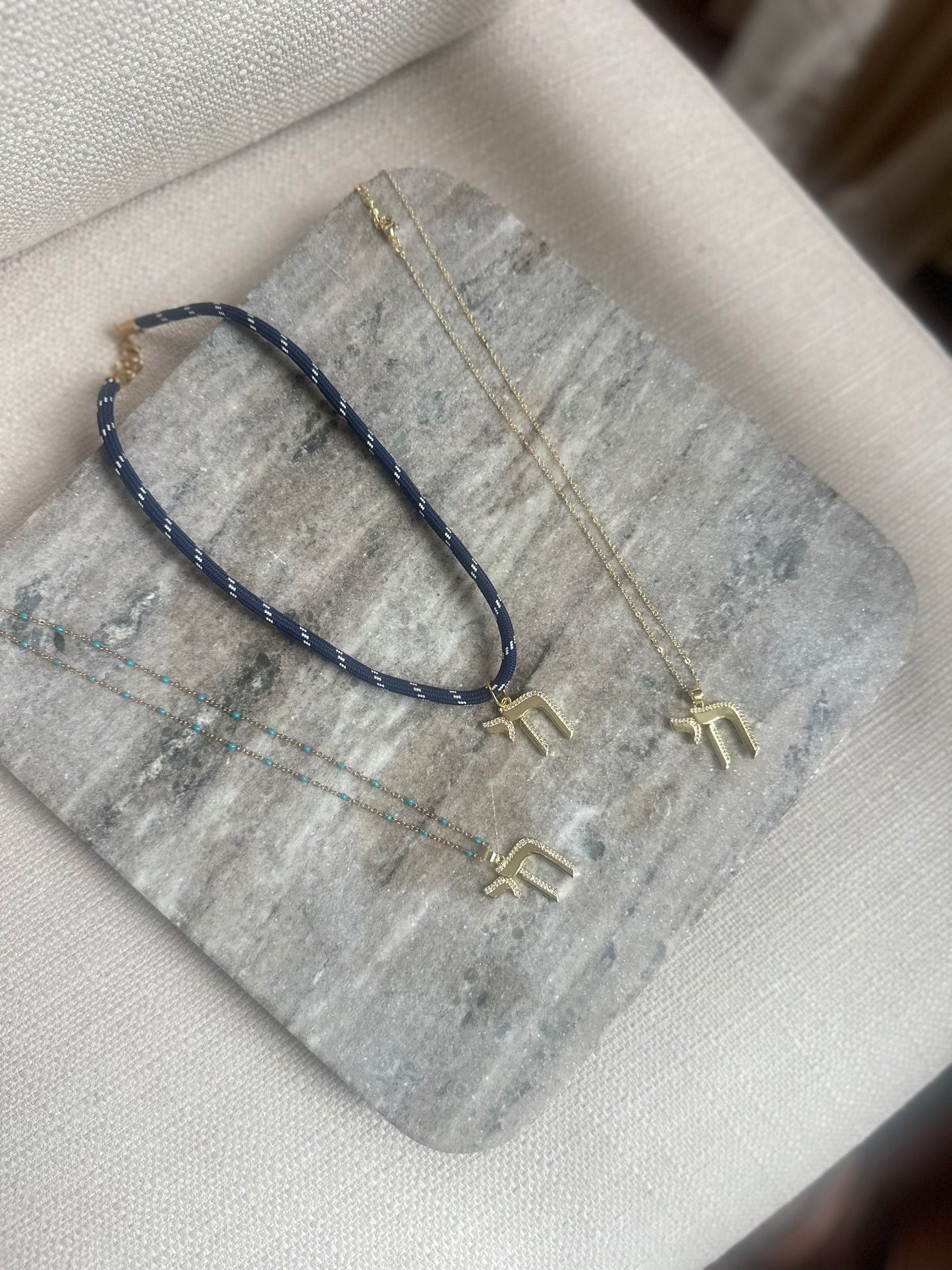 Chai Gold Pendant Necklace