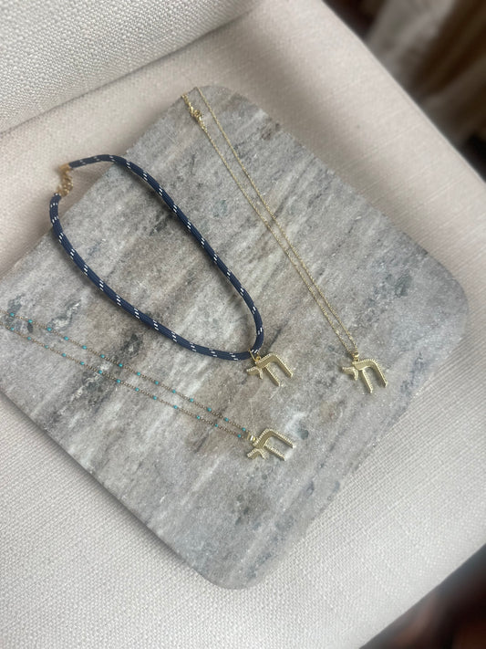 Chai Gold Pendant Necklace