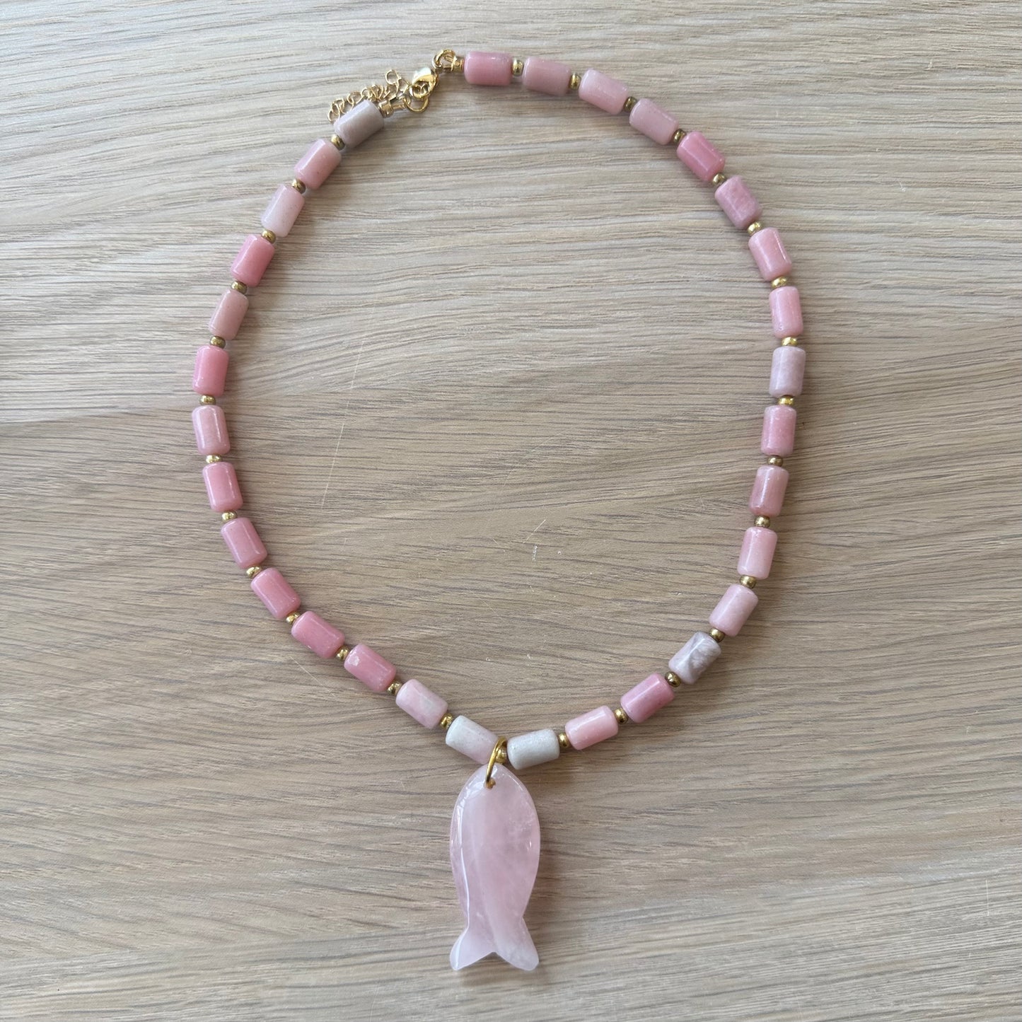 Beaded Fish Necklace