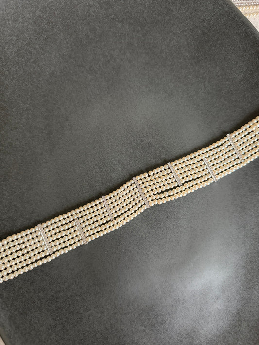 Vintage Pearl Choker