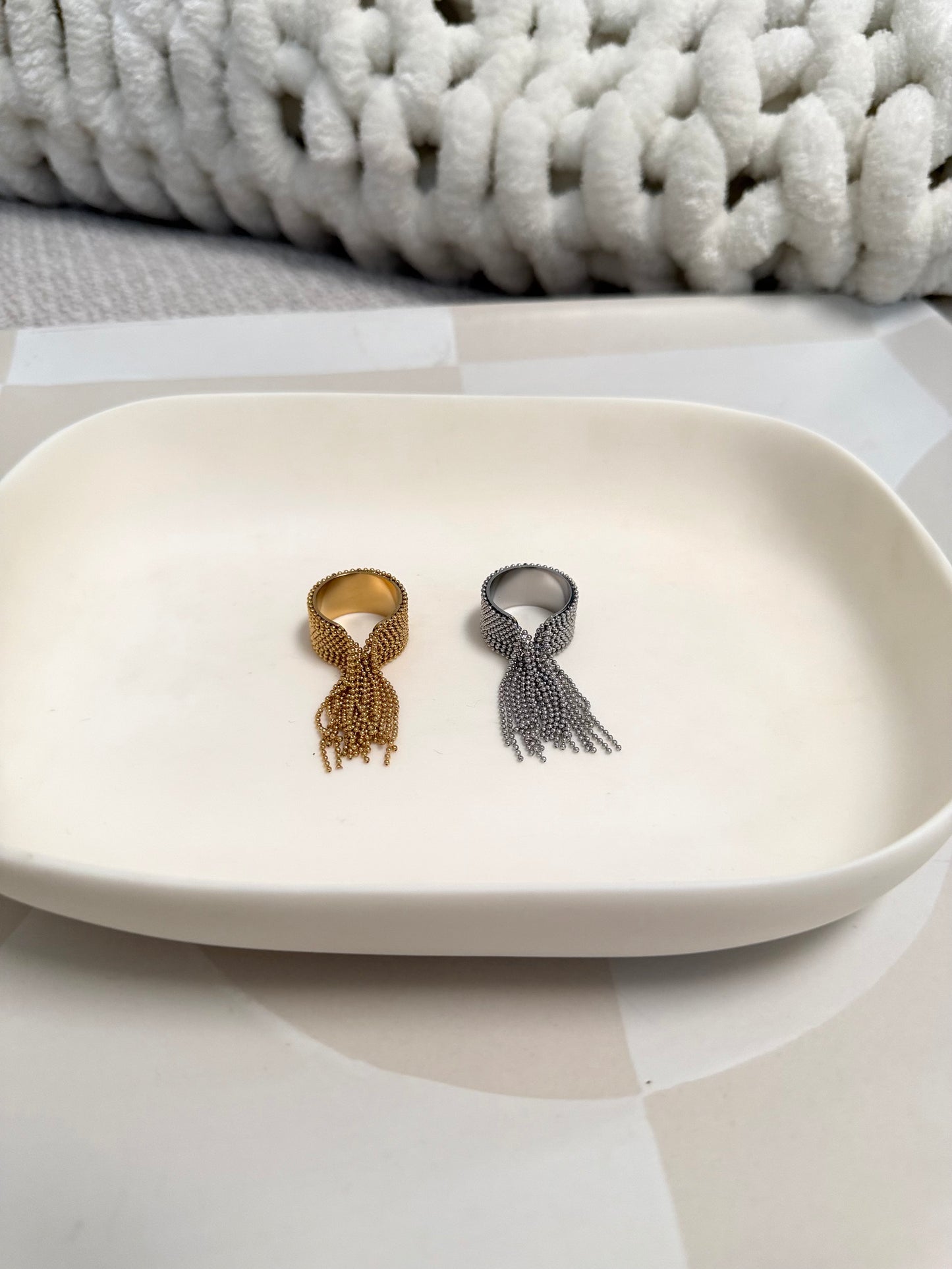 Tassel Chain Ring