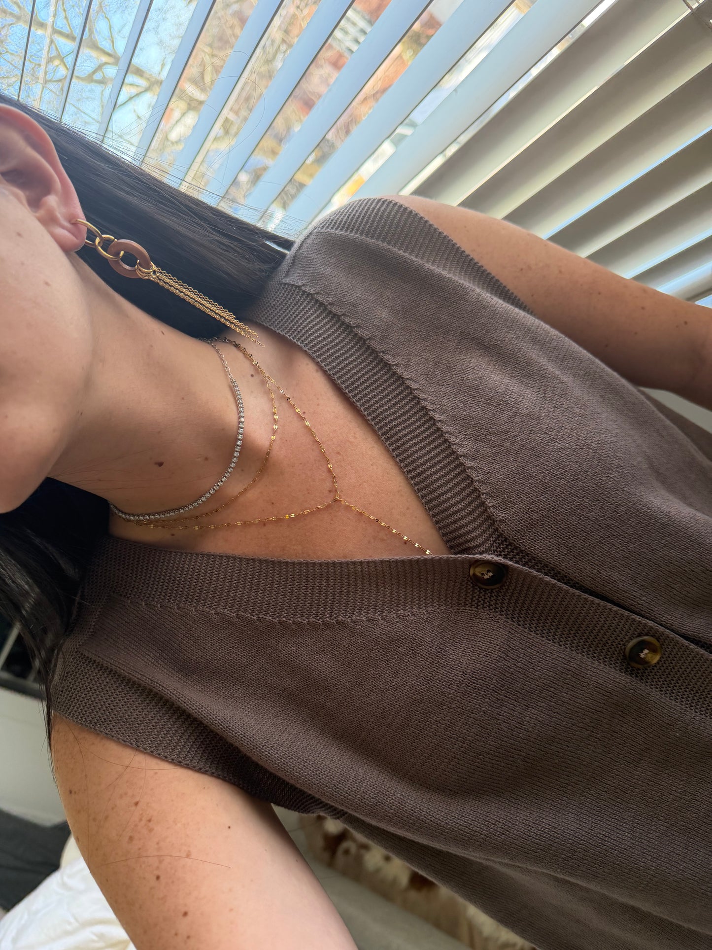 Dainty Lariat Necklace