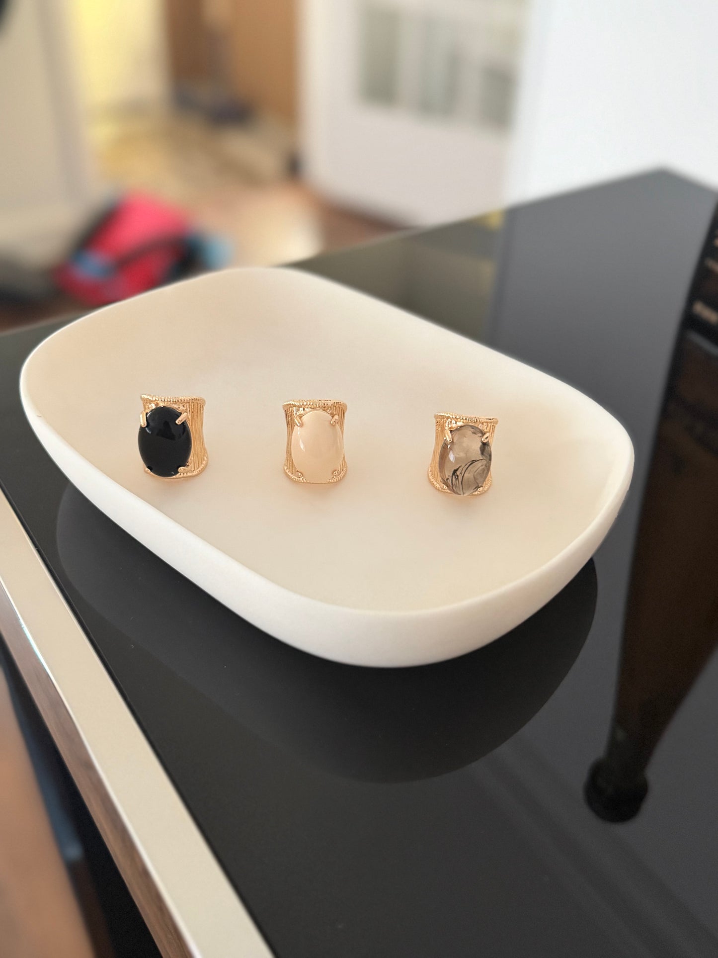 Cocktail Textured Ring