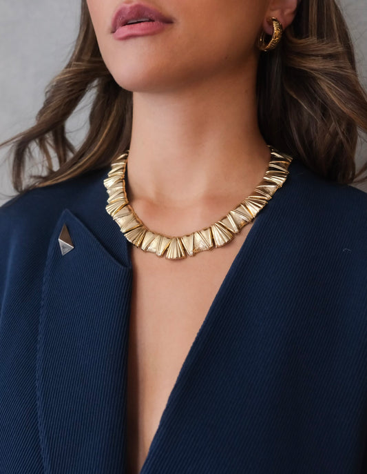 Gold Collar Necklace