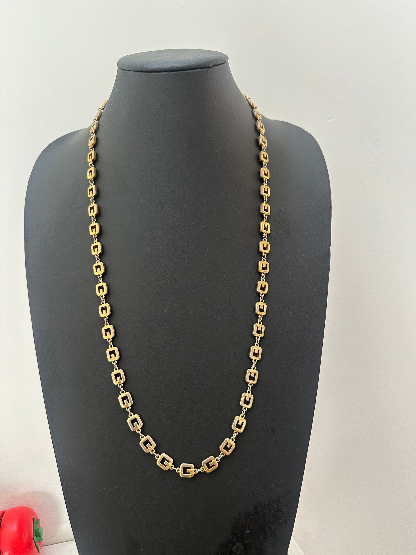 Givenchy Gold G Chain Necklace