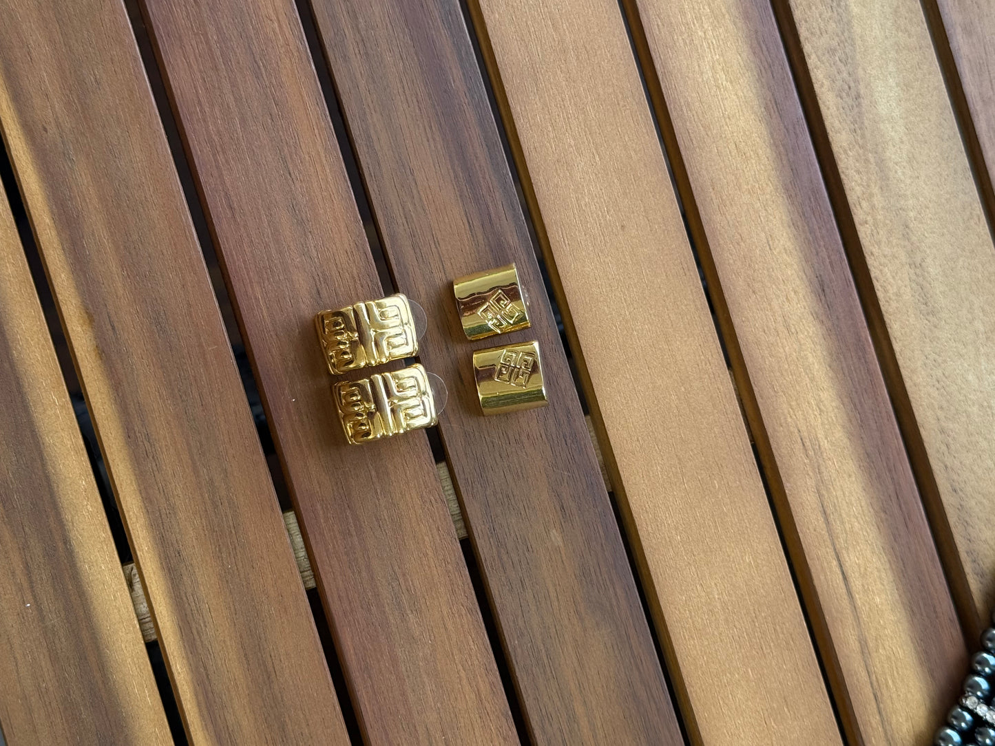 Vintage Givenchy Gold Earrings