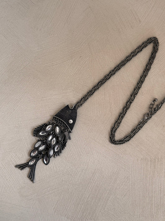 Vintage Fish Necklace