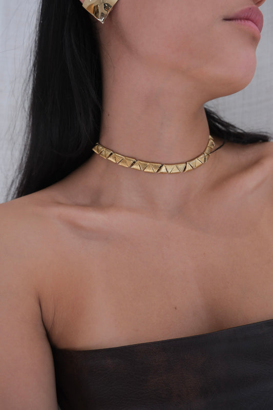 Triangle Collar Necklace