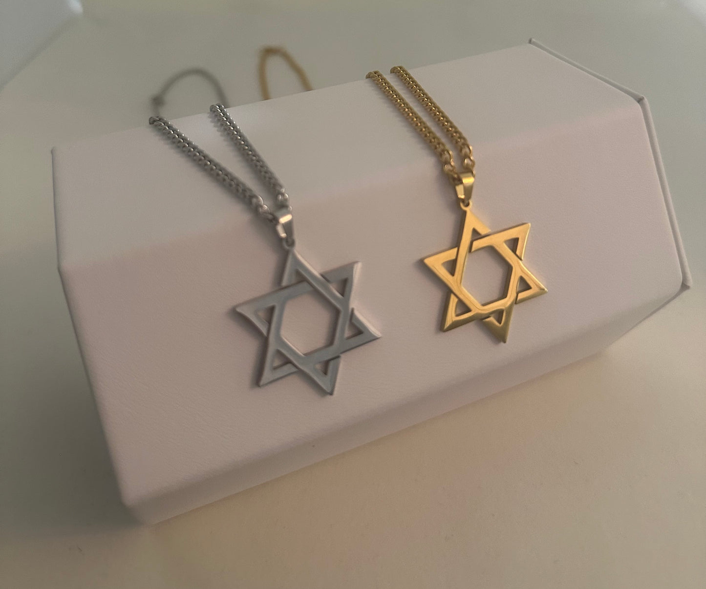 Jewish Star Pendant Necklace