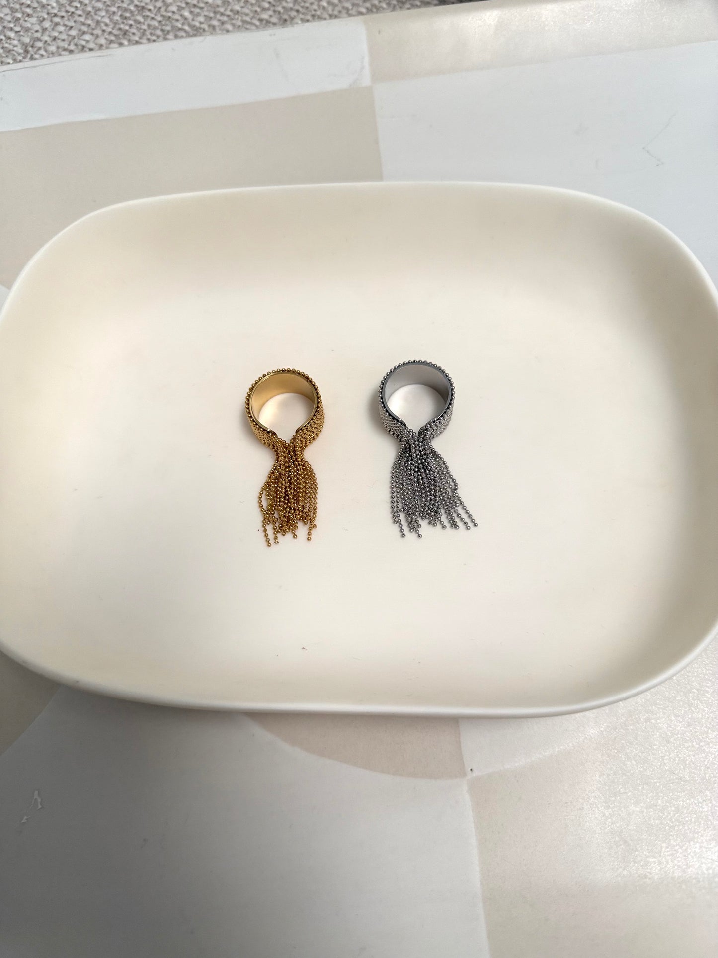 Tassel Chain Ring