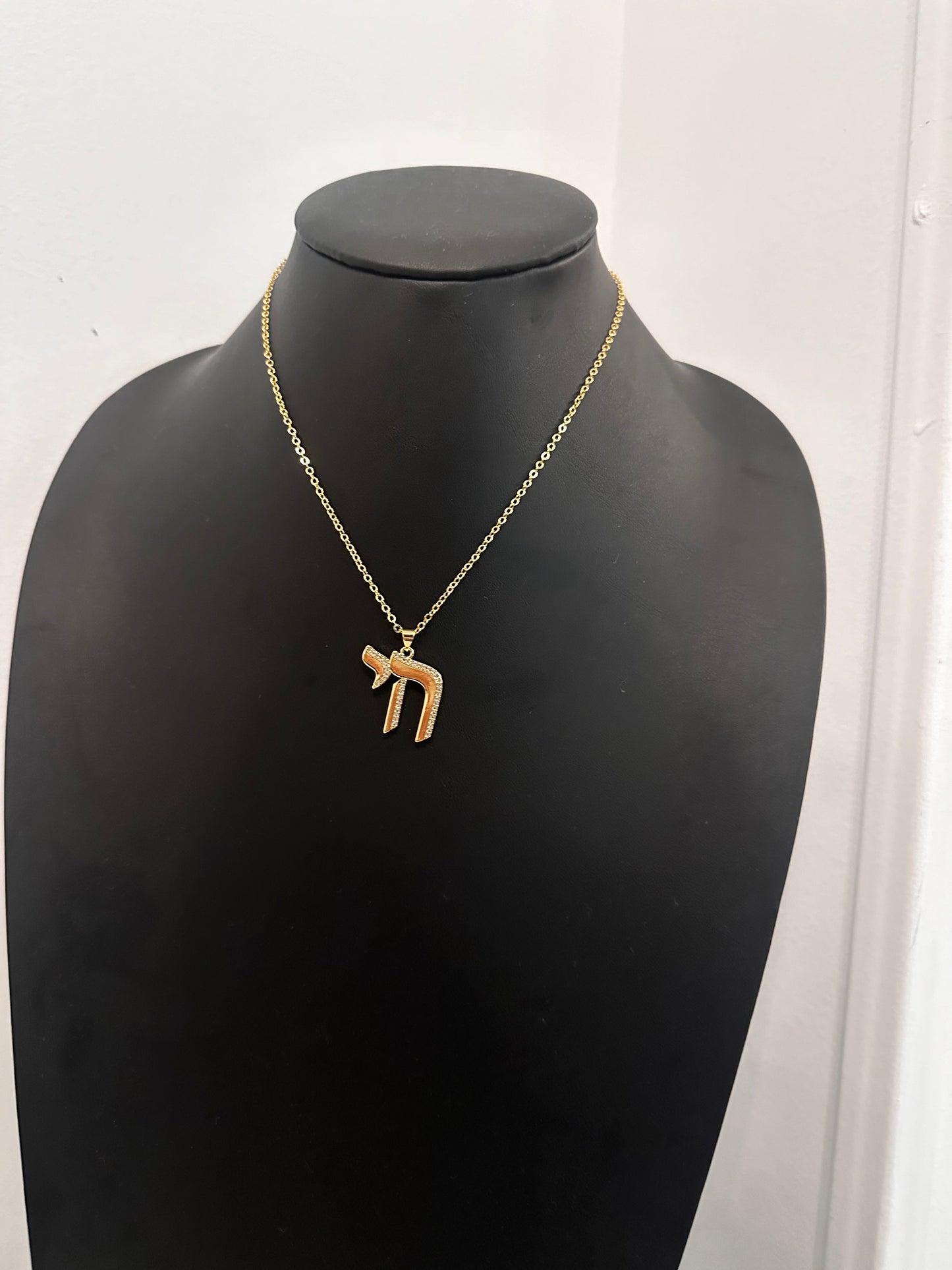 Chai Gold Pendant Necklace