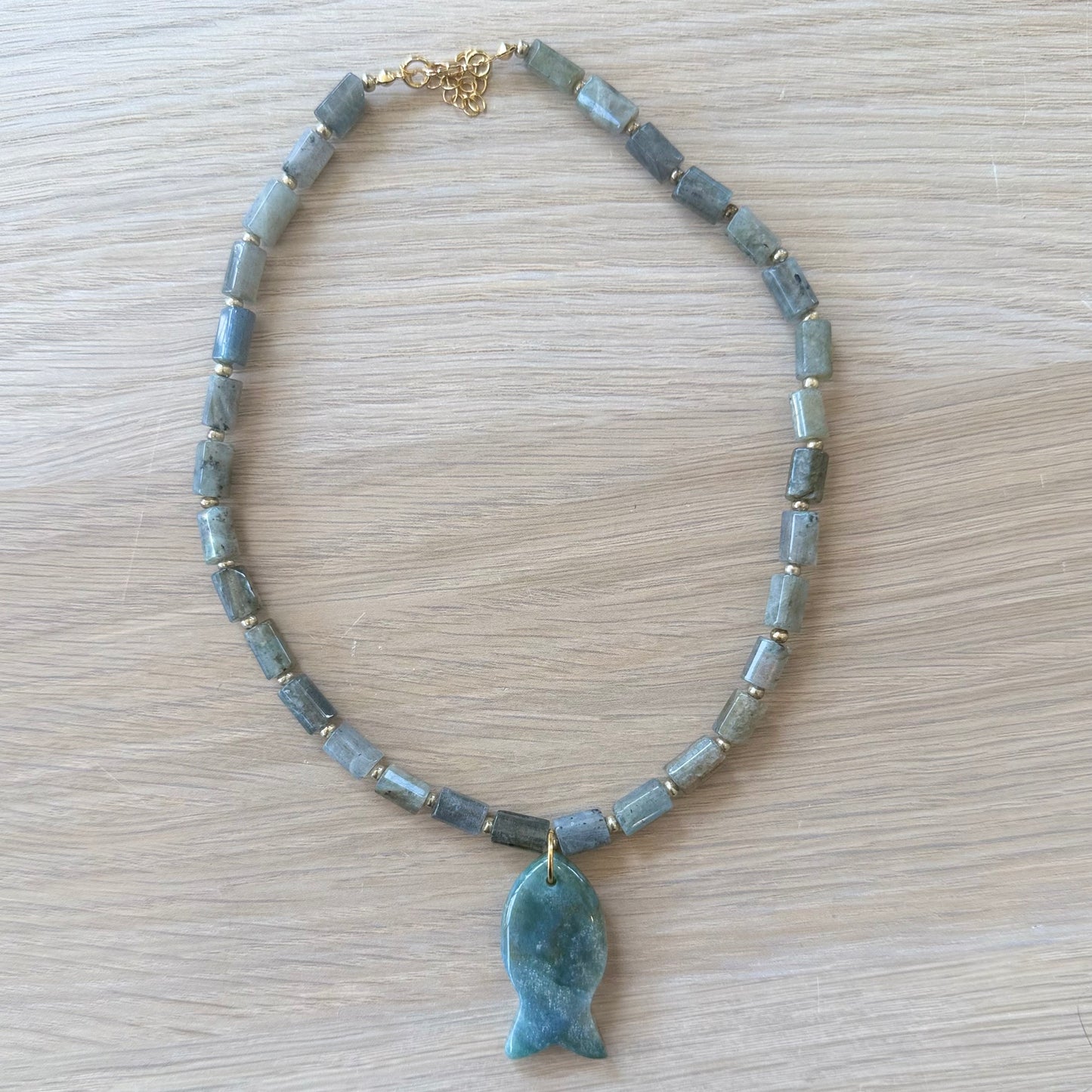 Beaded Fish Necklace