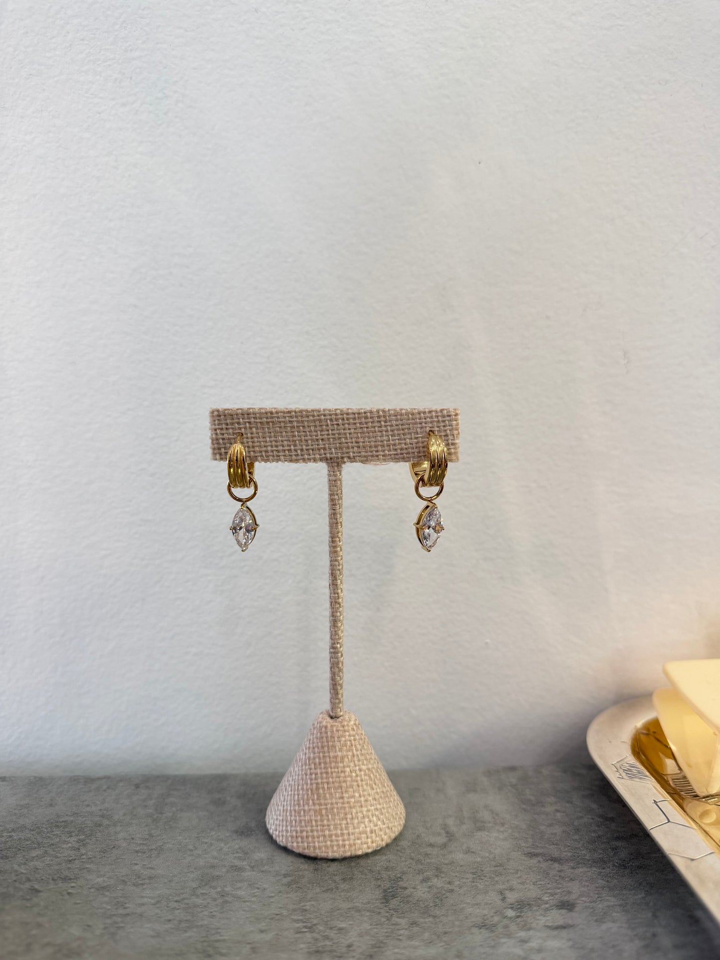 Cz Huggie Earrings