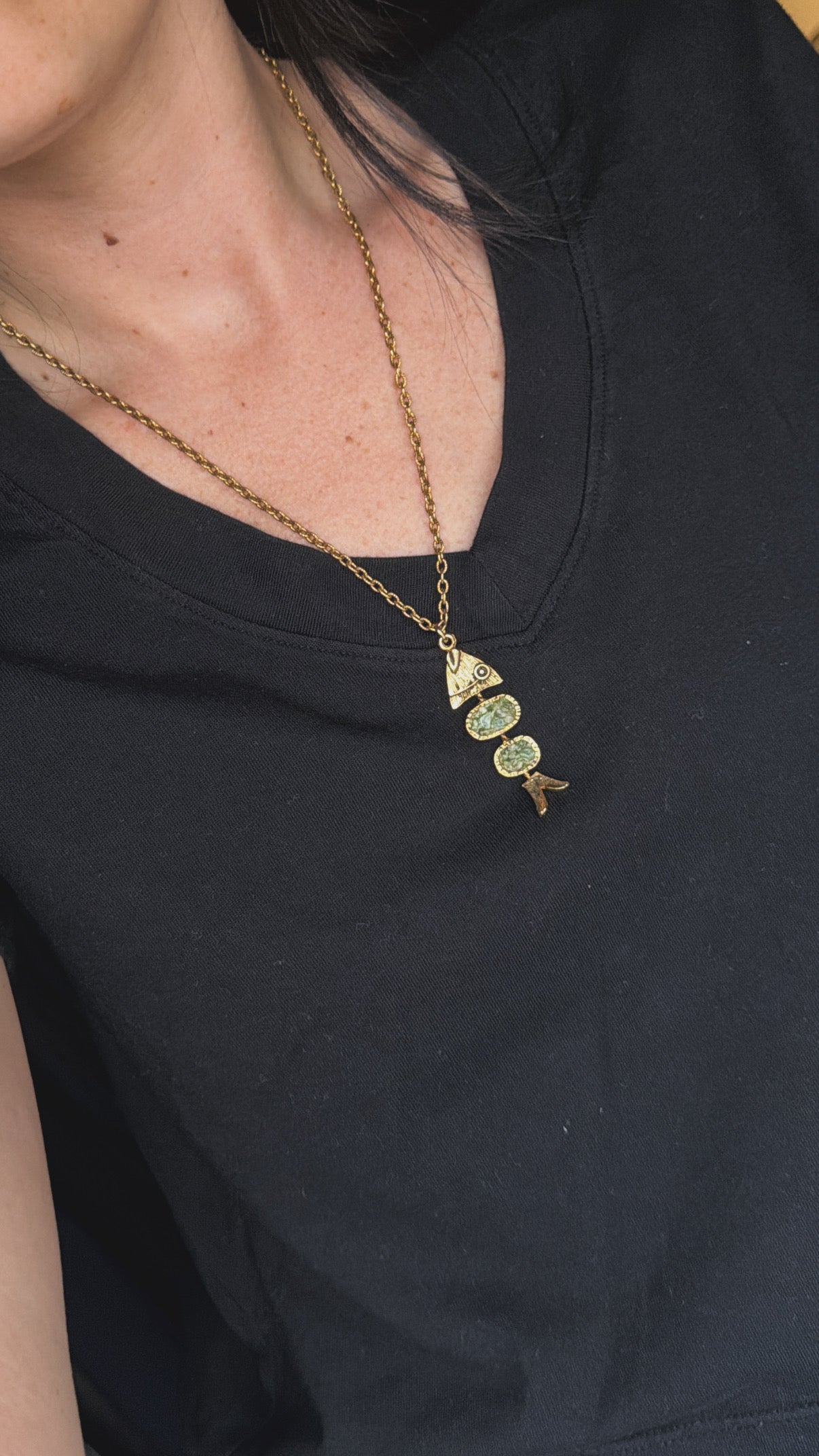 Fish Pendant Necklace