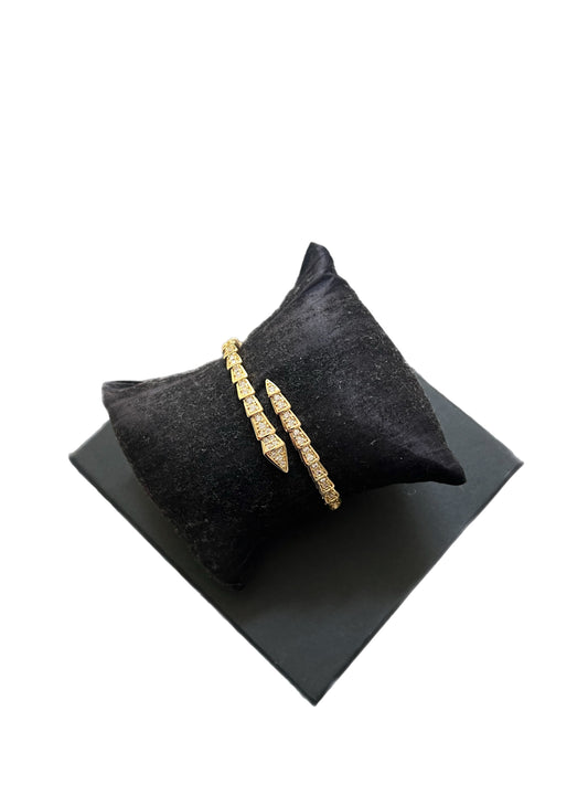 Snake Crystal Adjustable Bracelet