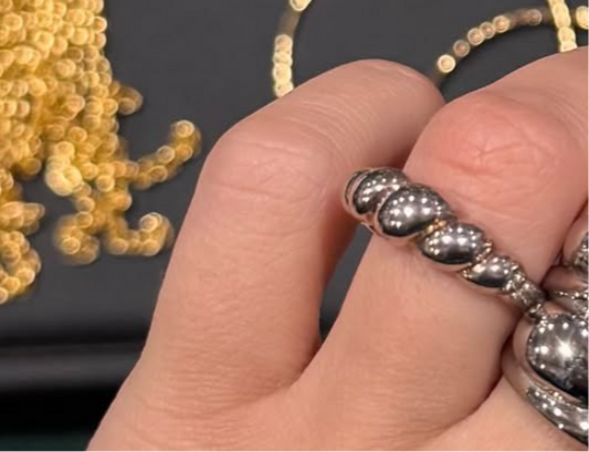 Silver index finger