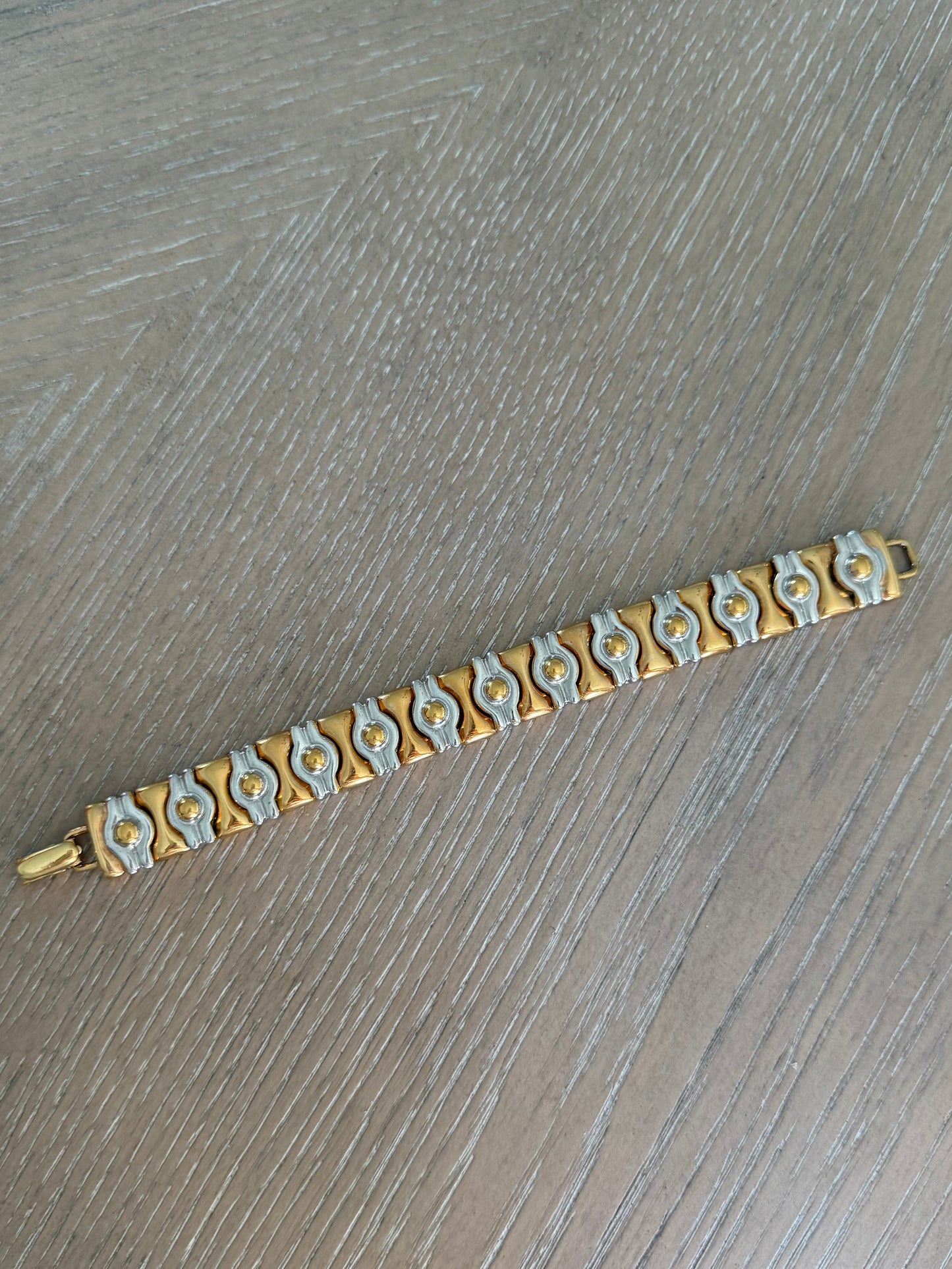 Vintage Two Tone Bracelet
