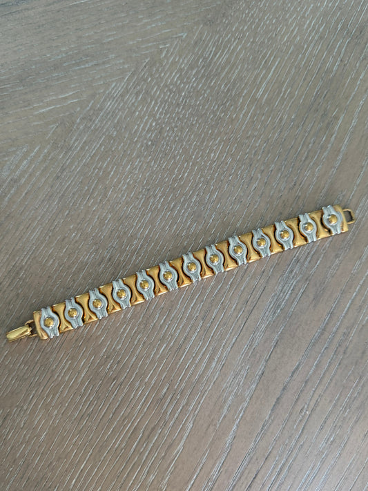 Vintage Two Tone Bracelet