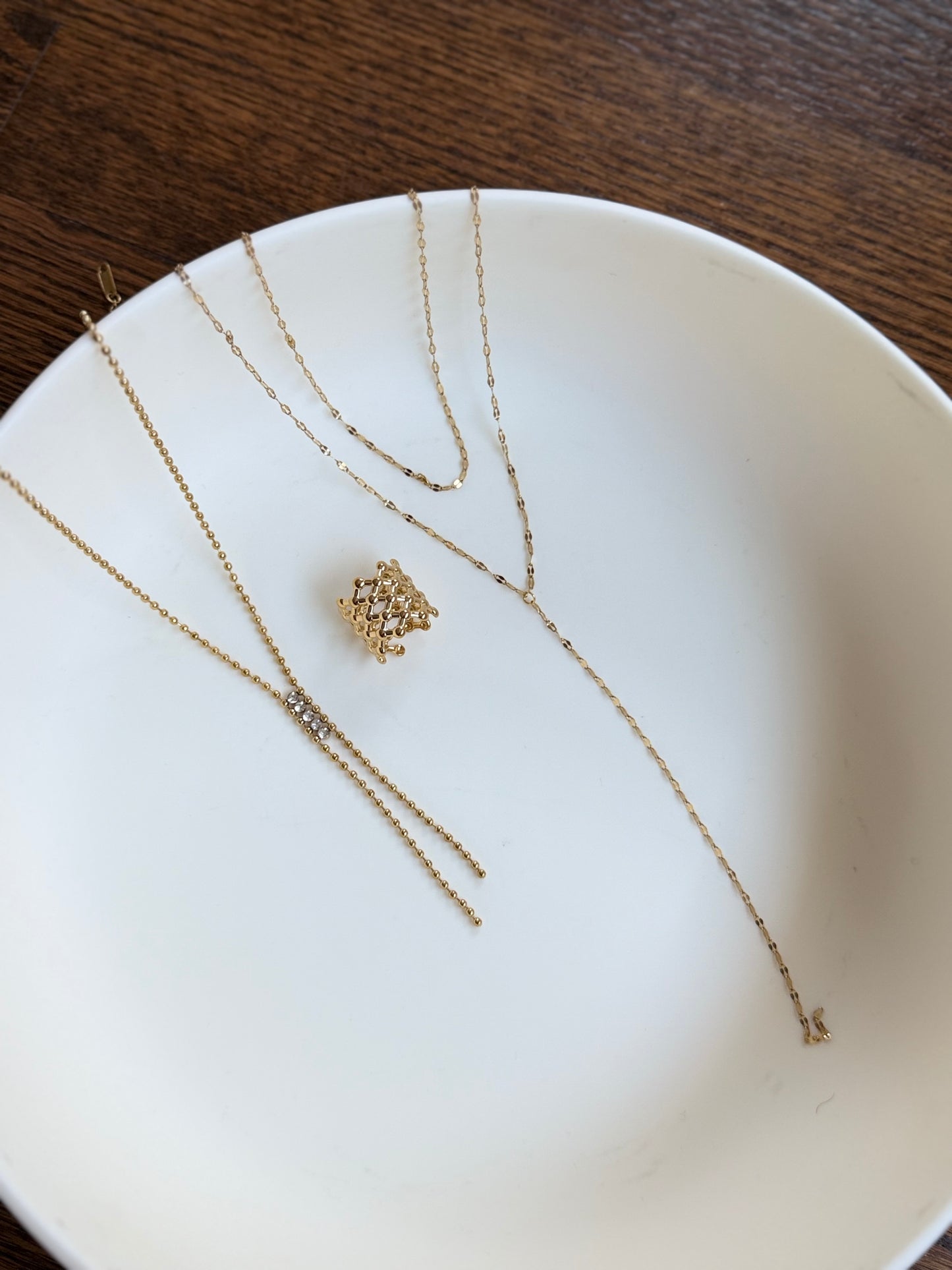 Dainty Lariat Necklace