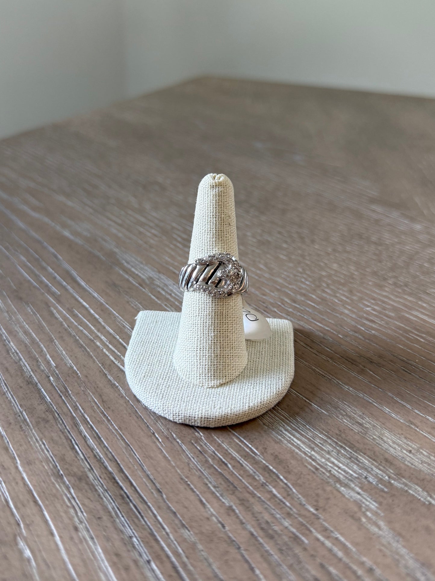 Silver Belt Ring