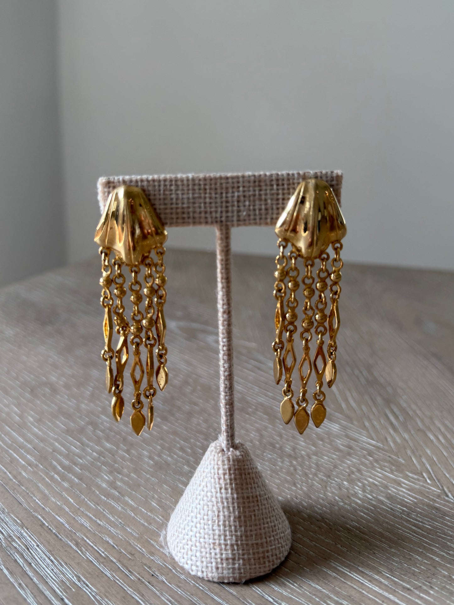 Vintage Gold Hanging Earrings