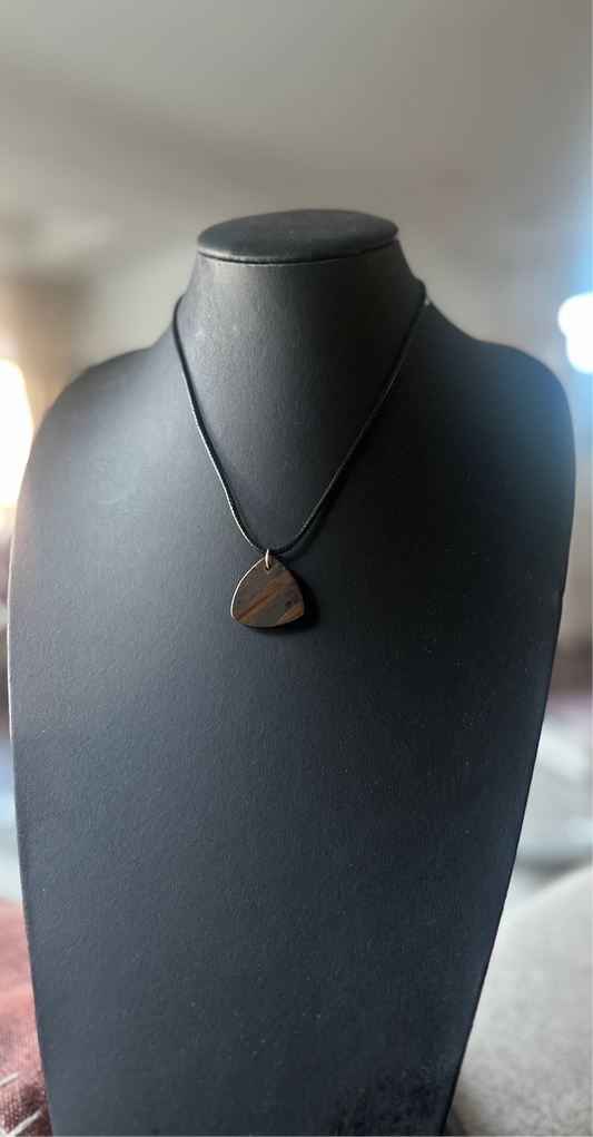 Wood Pendant Necklace