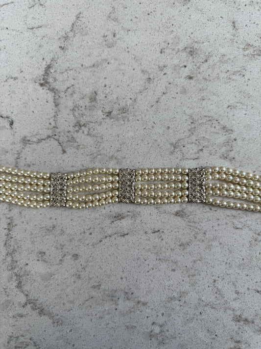 Vintage Pearl Five Strand Choker
