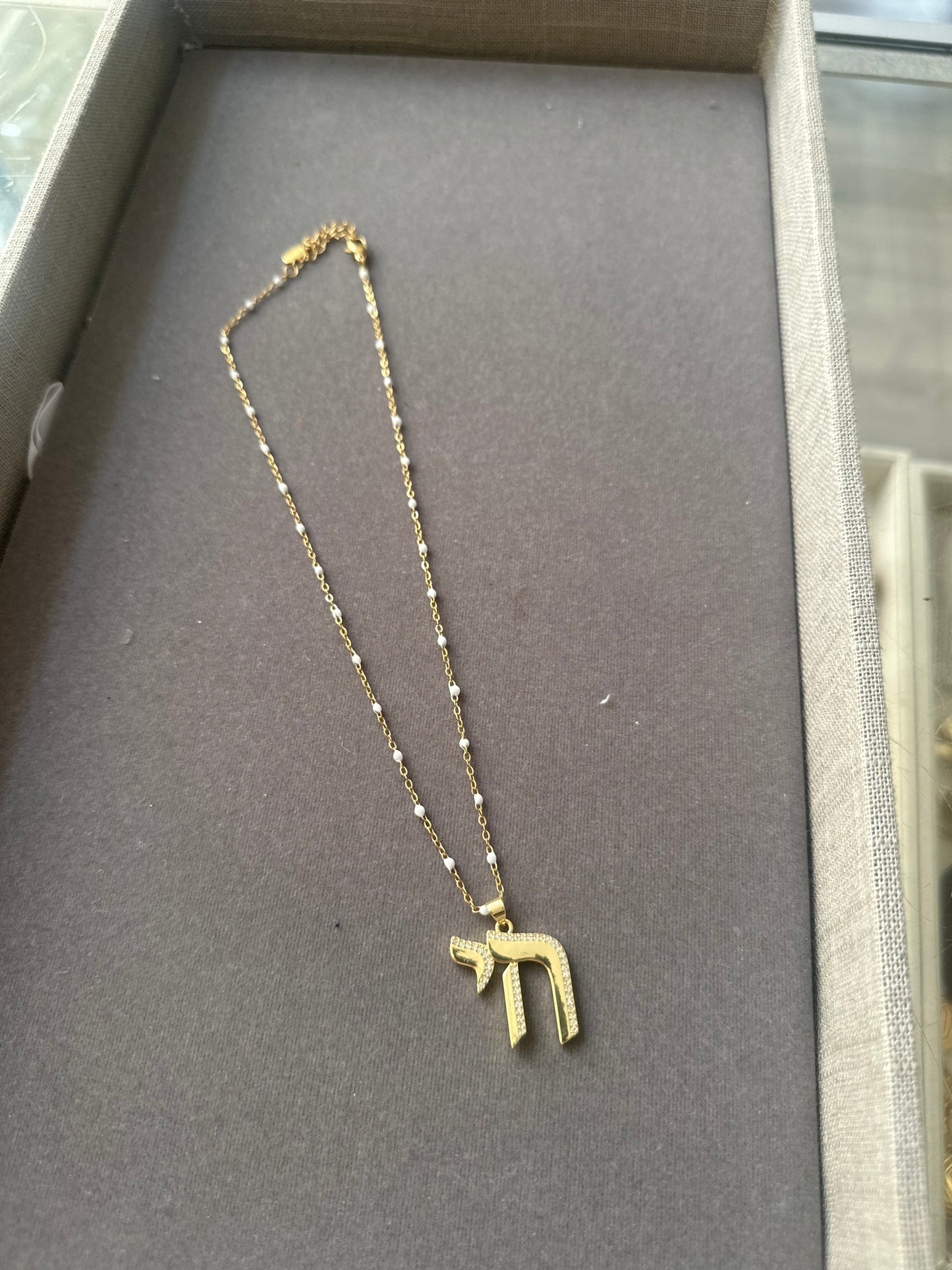 Chai Gold Pendant Necklace