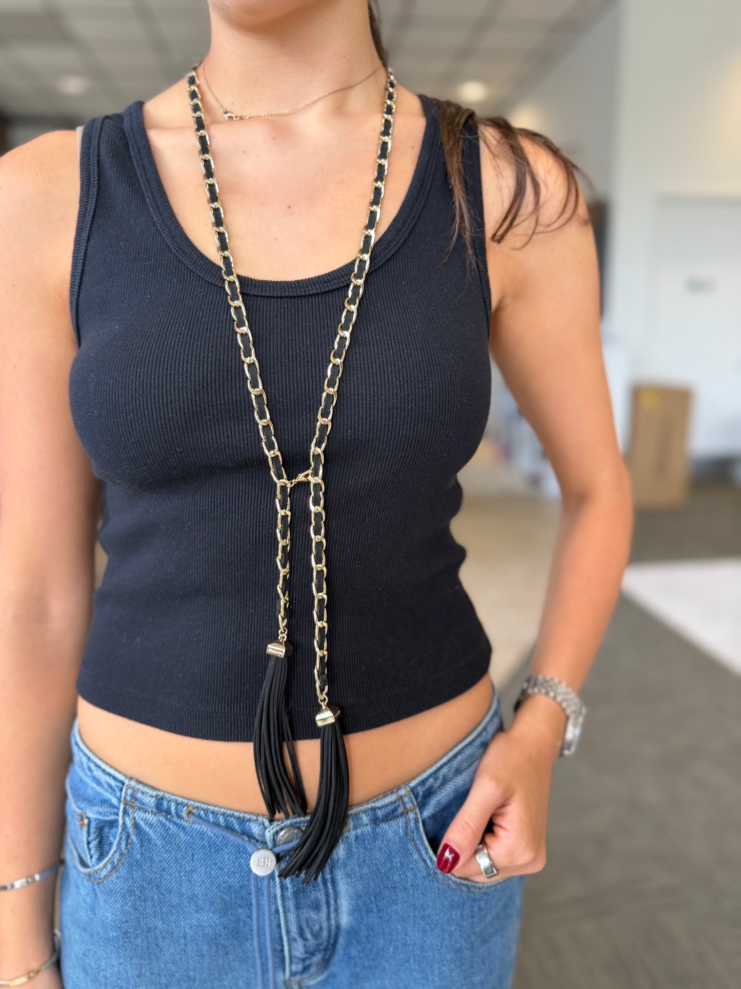 Black And Gold chain