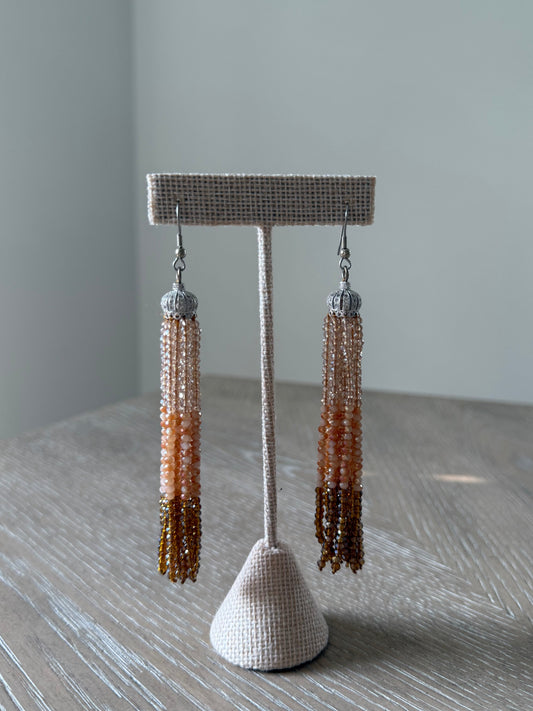 Vintage Ombré Hanging Earrings