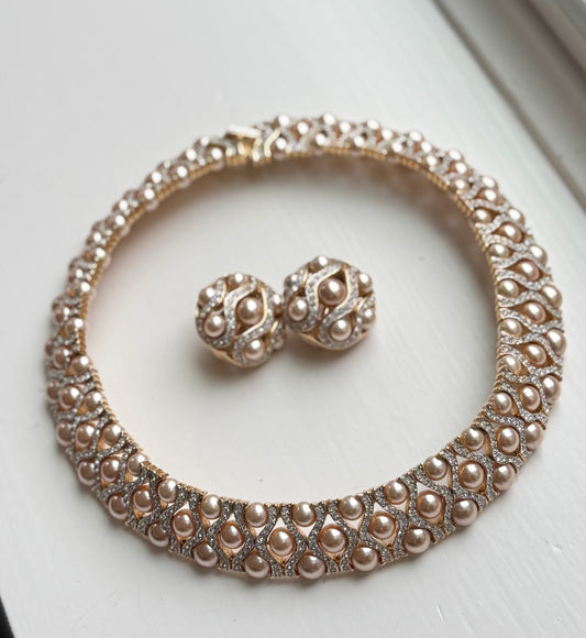 *Earrings Only* Vintage Pearl Clip Back