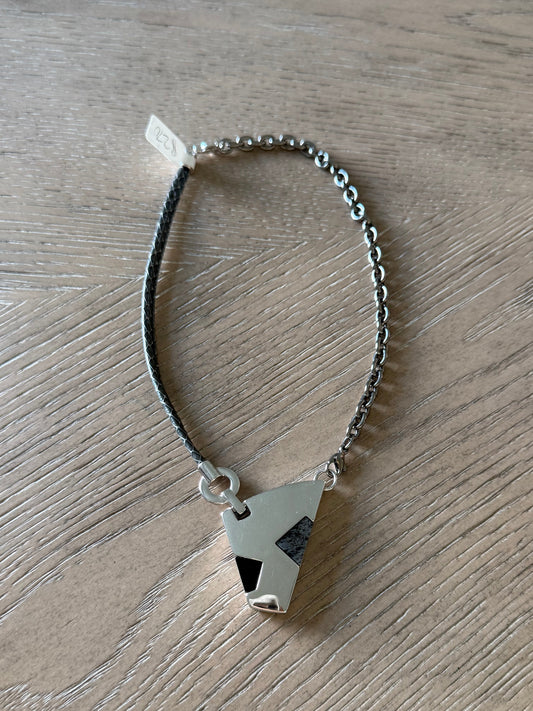 Vintage Pierre Lang Rope and Chain Pendant Necklace