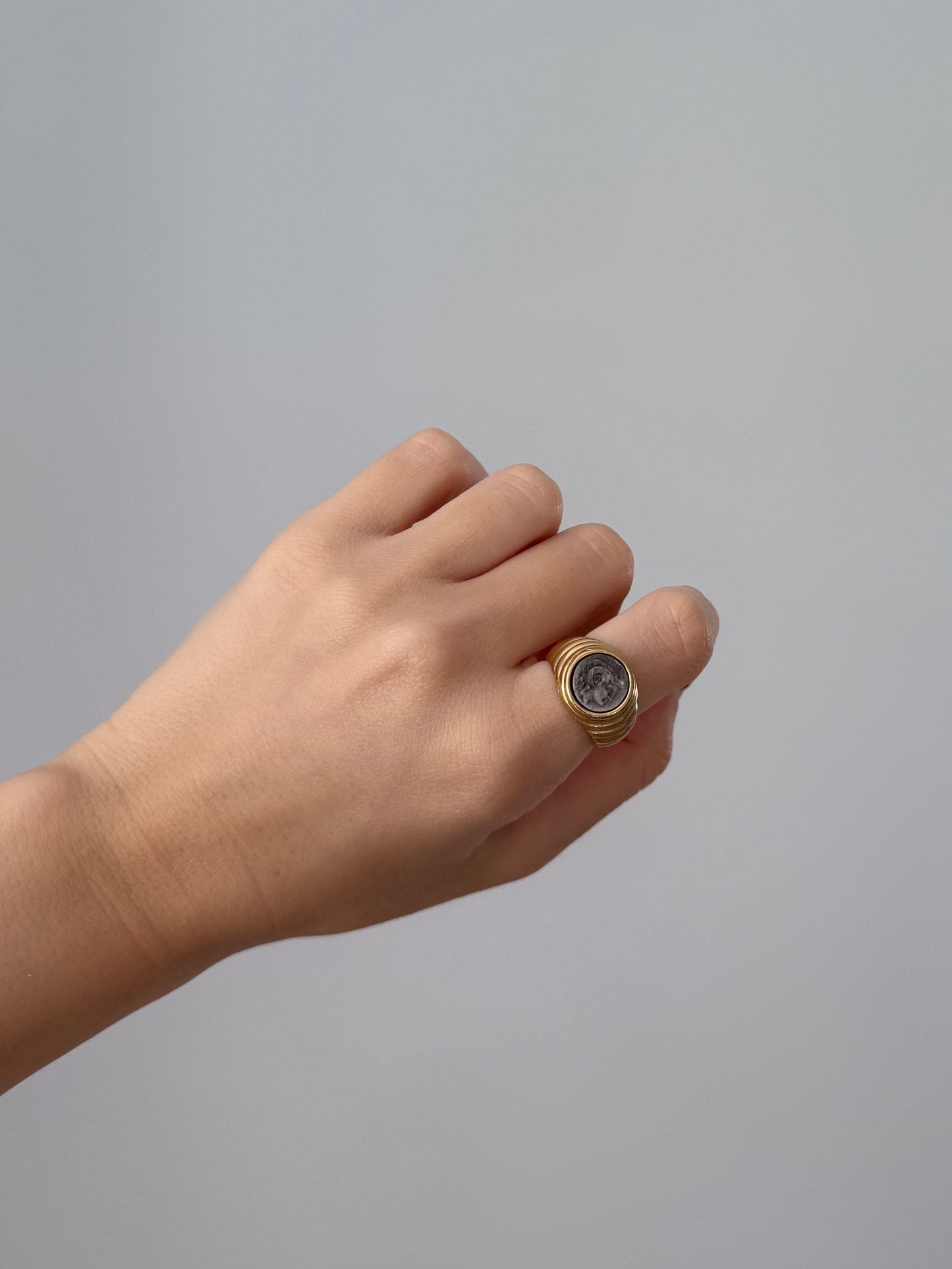 Vintage Coin Ring